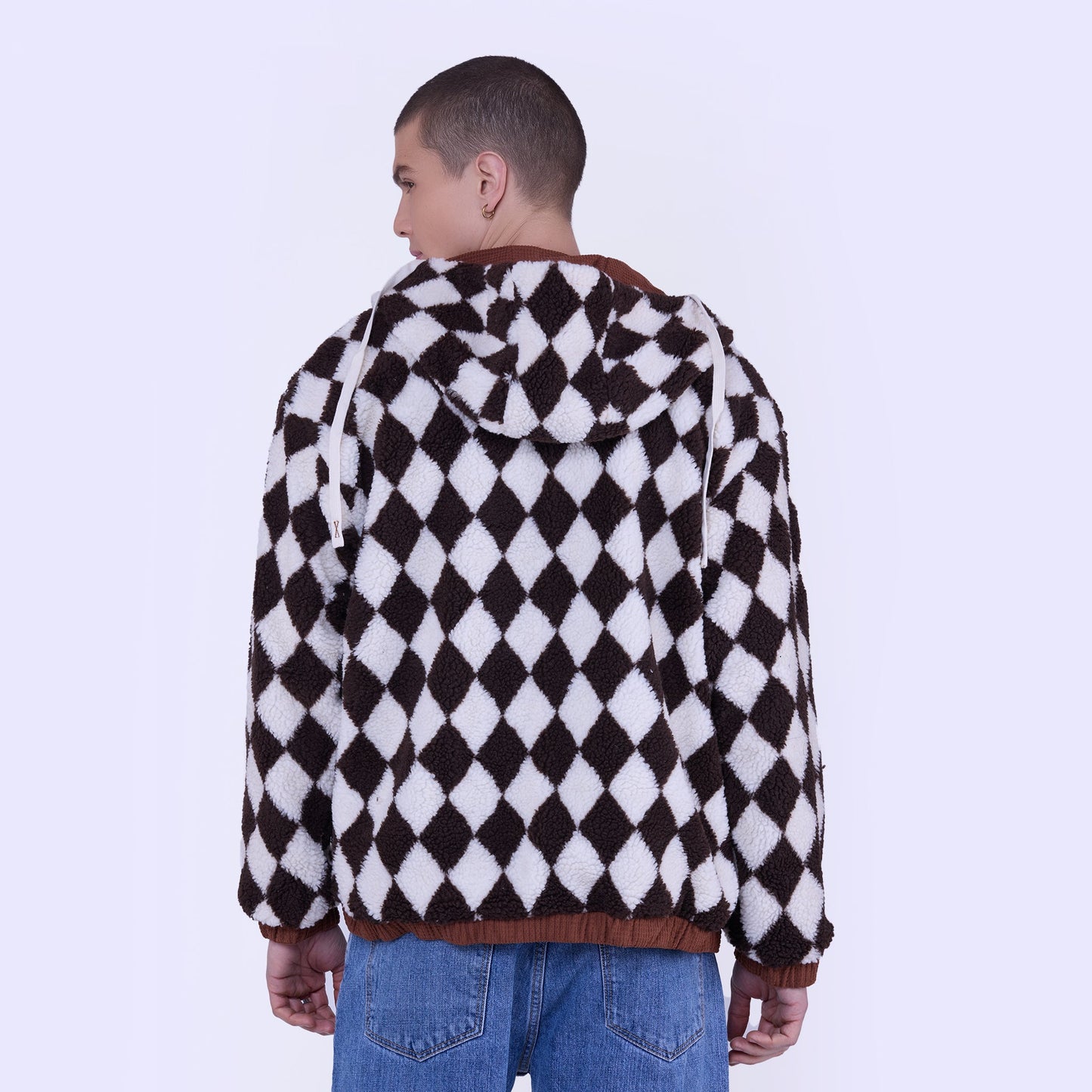 Reversible sherling Jacket