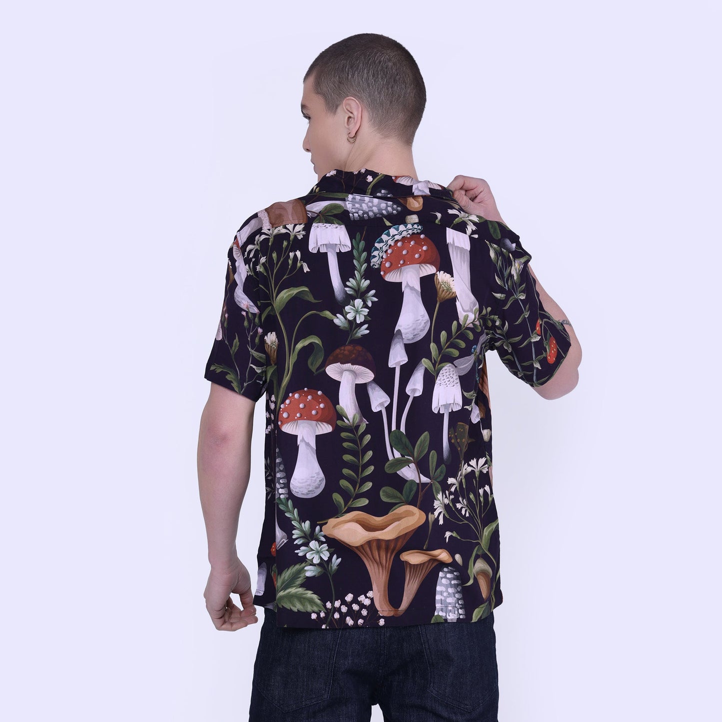 Mushroom Print Shirt