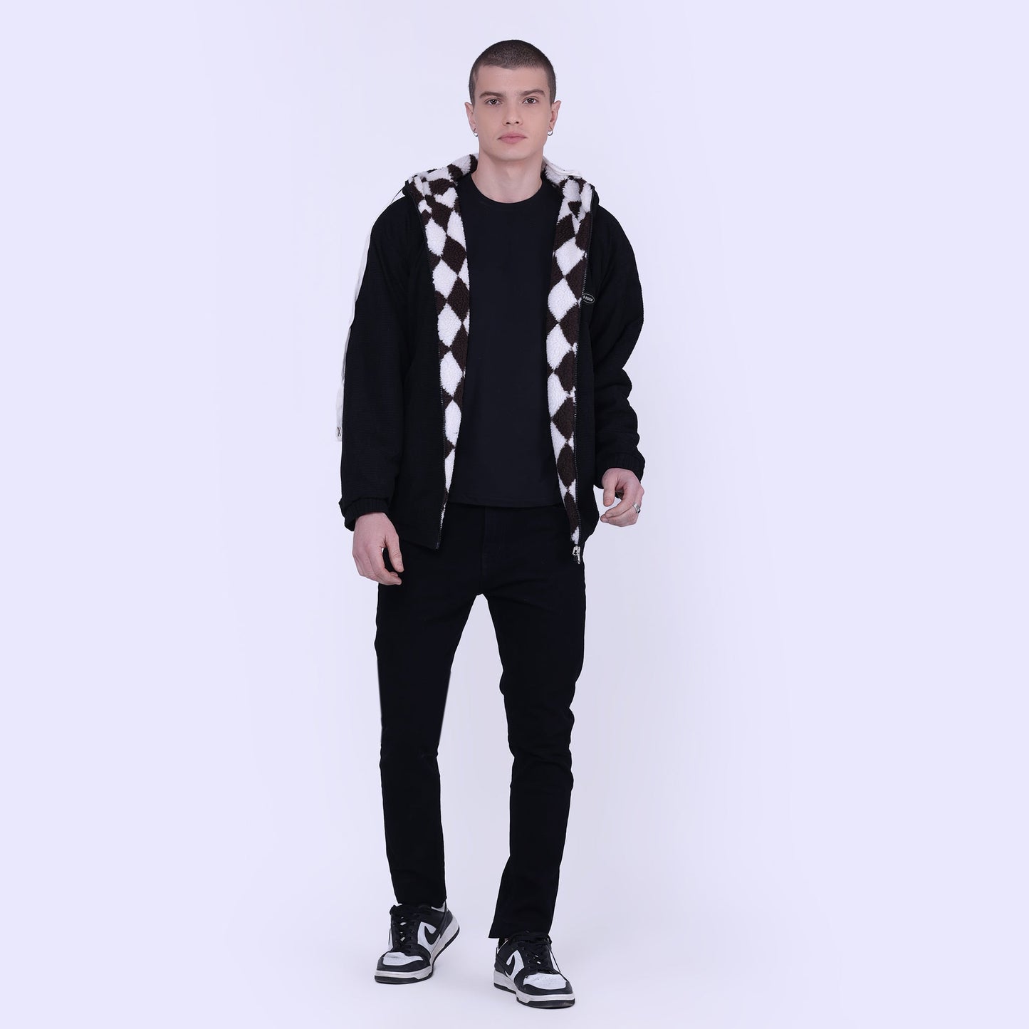 Reversible sherling Jacket