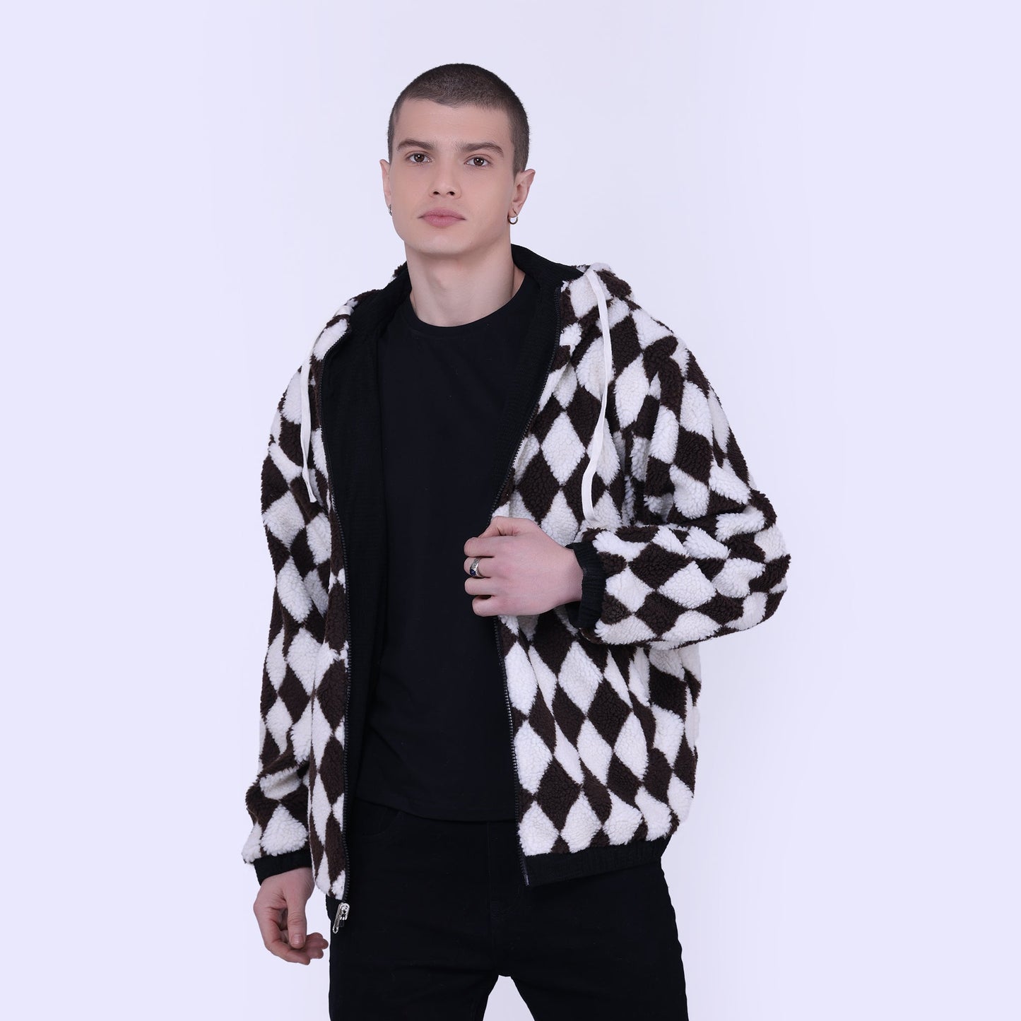 Reversible sherling Jacket