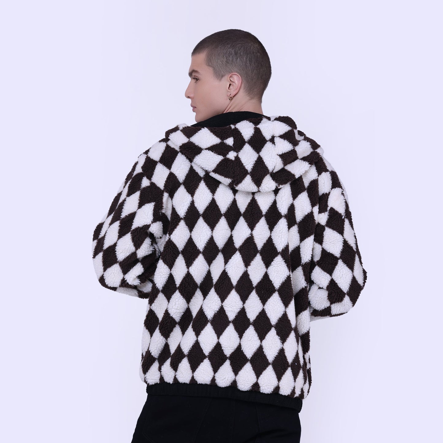 Reversible sherling Jacket