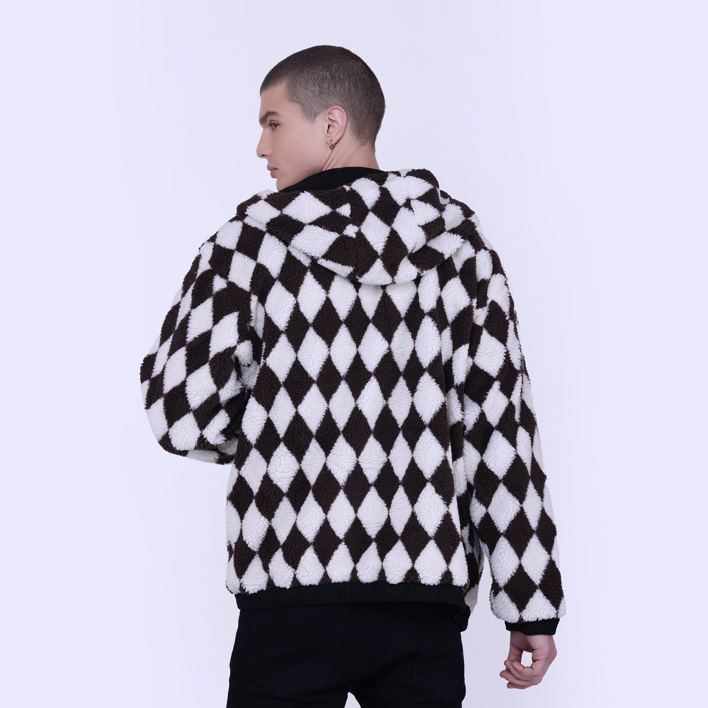 Reversible sherling Jacket