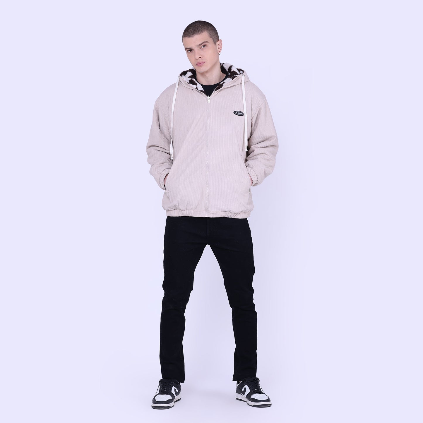 Reversible sherling Jacket