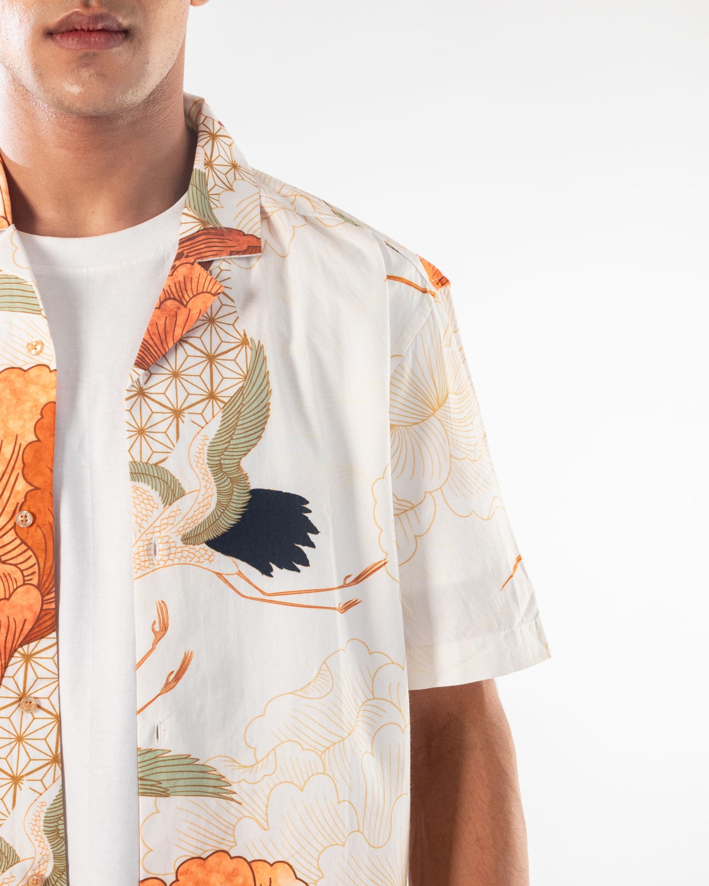 CRANE PRINT SHIRT