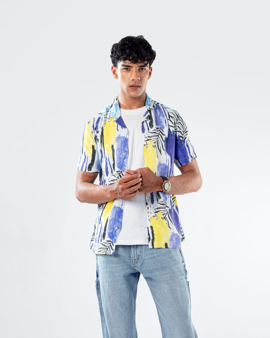 ABSTRACT PRINT SHIRT